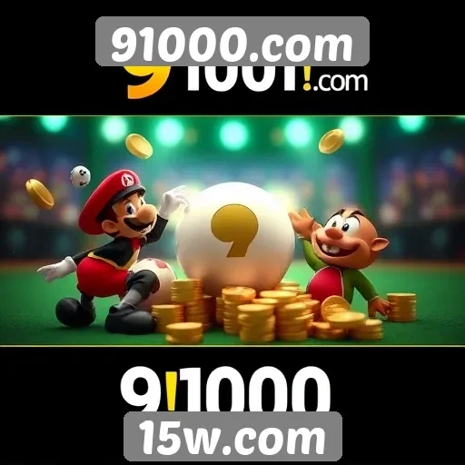 Diversão e segurança em 91000.com para jogadores