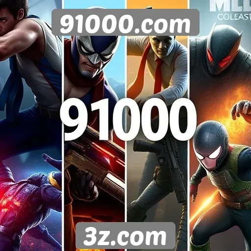 Avaliação dos jogos mais populares no 91000.com